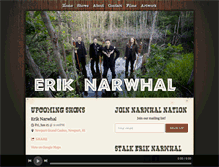 Tablet Screenshot of eriknarwhal.com